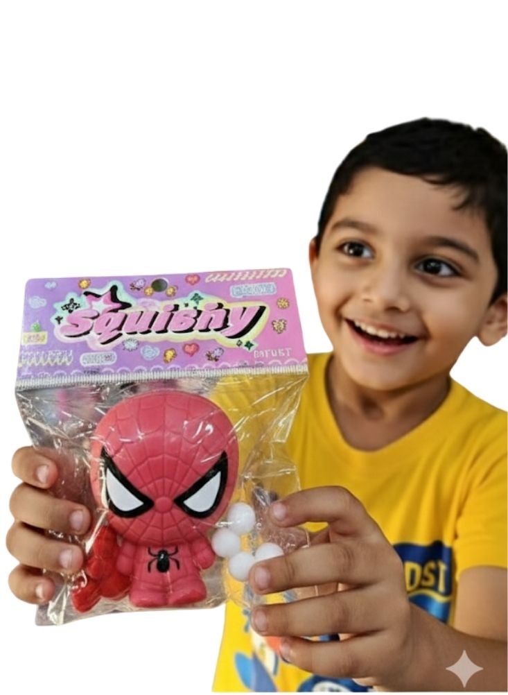 بريميم لعبة سبايدرمان المصغرة القابلة للضغط - شخصية مارفل الخارقة القابلة للجمع مع كرات إسفنجية - Image 3